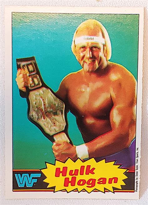 Hulk Hogan Card - Printable Cards