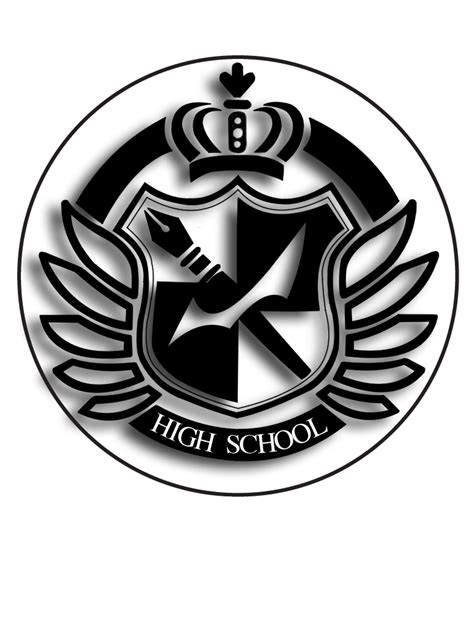 Hopes Peak Academy Logo Pin by BrittanysDesigns on DeviantArt