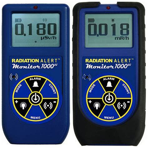 RADIATION ALERT Radiation Survey Meter Geiger Counter: Graphic LCD with ...