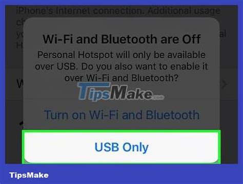 How to Enable Internet Tethering on iPhone - TipsMake.com