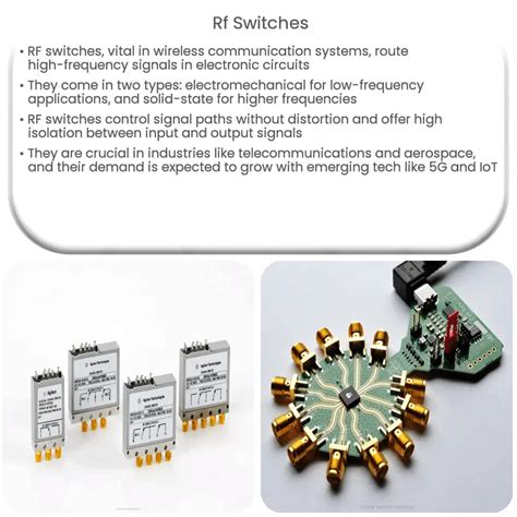 RF Switches | How it works, Application & Advantages