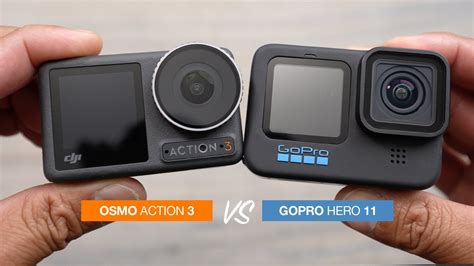 GoPro Hero 11 vs DJI Osmo Action 3 User Experience Comparison