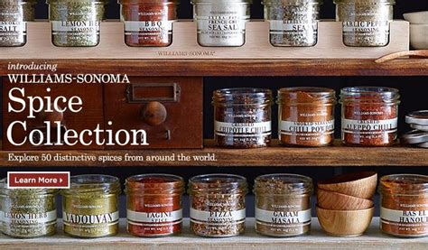 {prettyshoulders}: {Williams Sonoma Spices}