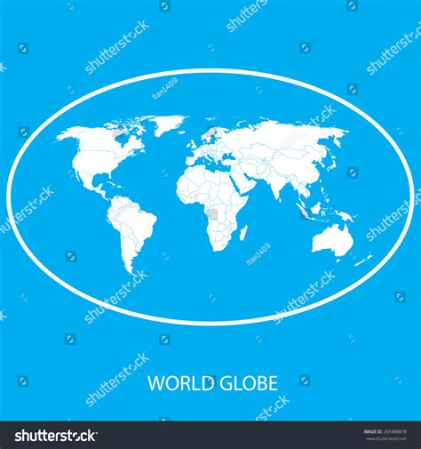 World Globe Atlas Stock Vector (Royalty Free) 265488878 | Shutterstock
