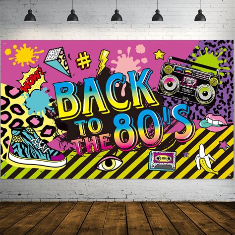 Ultimate guide to 80's decorations party ideas for a blast from the ...