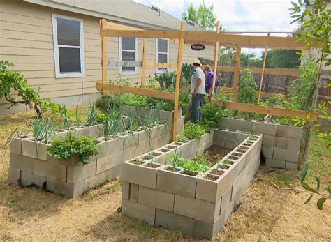 12 Amazing Cinder Block Raised Garden Beds - Off Grid World