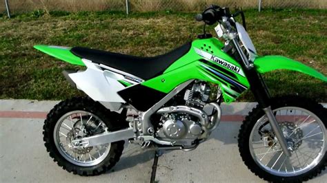 Overview and review: 2012 Kawasaki KLX140 Recreational Dirt Bike - YouTube