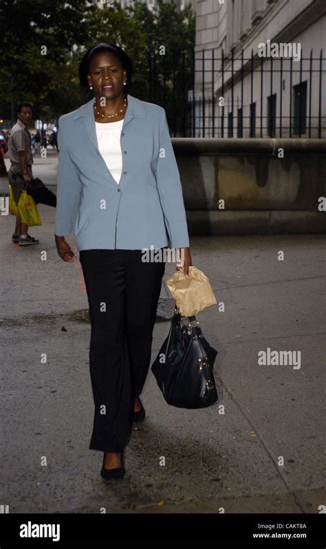 Anucha Browne Sanders arrives to Manhattan Federal Court for opening ...