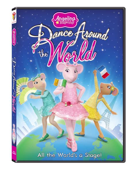 New Age Mama: ANGELINA BALLERINA®: DANCE AROUND THE WORLD DVD Giveaway