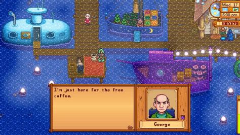 Todo lo que debes saber de George en Stardew Valley