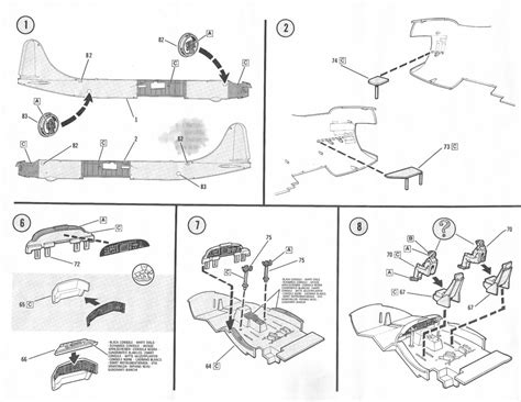 Monogram B-36 Peacemaker Model Instructions - Page 2 | Flickr