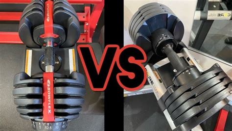 Core Fitness Dumbbells vs Bowflex Dumbbells [Compared]