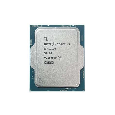 Intel Core i3 (12th Gen) i3-12100 Quad-core (4 Core) 3.30 GHz Processor - UniPC