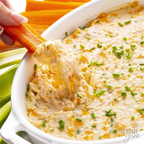 Hot Crab Dip Recipe (Easy & Creamy!) - Wholesome Yum