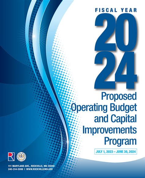 Budget Watch: Fiscal Year 2024 | Rockville Reports Online