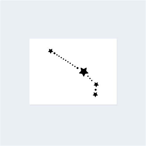 Aries Constellation Temporary Tattoo Set | Tattoo Icon – TattooIcon