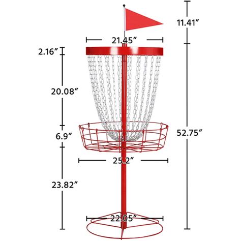 Premium Portable Disc Frisbee Golf Goal Basket – Par Masters