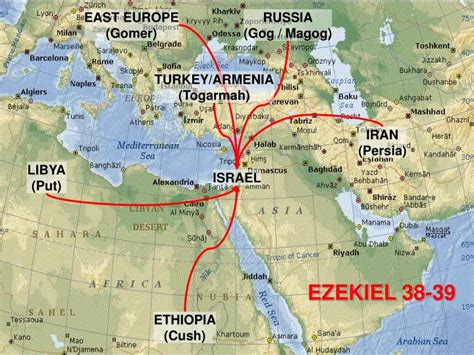 Gog And Magog Nations Map