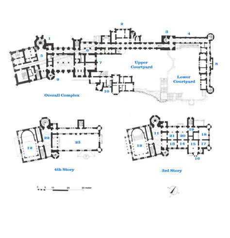 Great Castles - Schloss Neuschwanstein Floor Plan