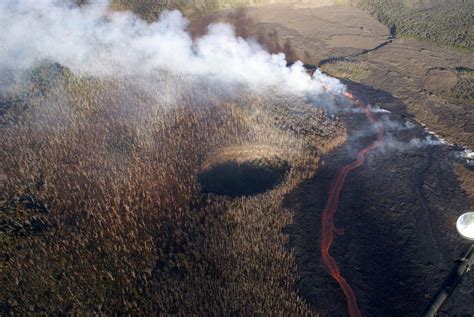 Hawaii volcano causes 75-acre wildfire