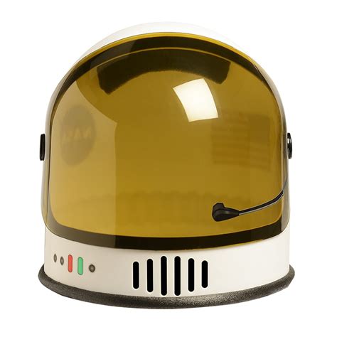 White NASA Astronaut Youth Helmet - AEAASHELMET | Aeromax Industries ...