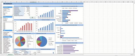Human Resources Dashboard Template - Search
