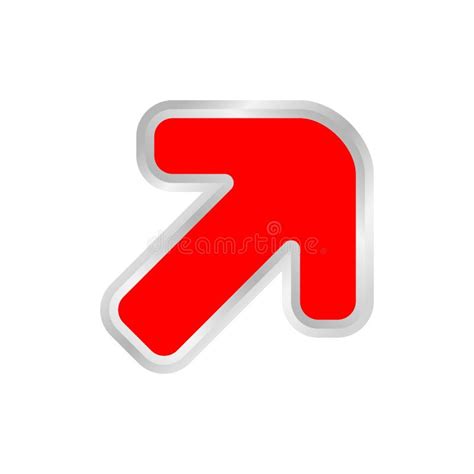 Red Arrow Pointing Right Up, Clip Art Red Arrow Icon Pointing For Right ...