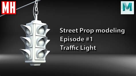 3D Street Prop modeling series Episode #1 : Traffic Light - YouTube