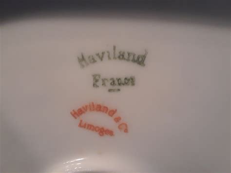 I have some china that I'd like appraised. A set of Haviland dishware ...