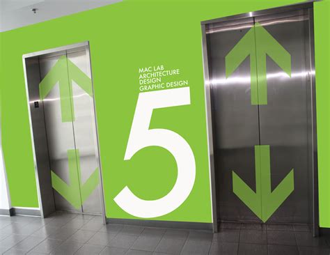 wayfinding Elevator Door, Elevator Lobby, Wayfinding Signs, Wayfinding ...