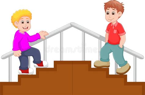 Cartoon Walking Down Stairs Clipart / 438x598 staircase clipart staircase gallery. - Depp My Fav