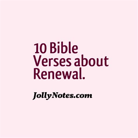 10 Bible Verses about Renewal, Renewing Your Mind, & Renewing My Mind ...