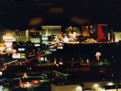 View south from Stratosphere: Las Vegas - Nighttime, Nevada