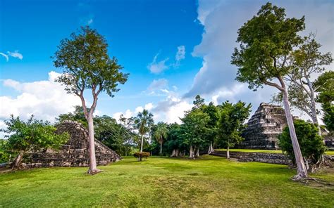 Chacchoben Mayan Ruins Map