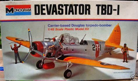 Model Airplane Memories: Monogram Douglas TBD-1 Devastator