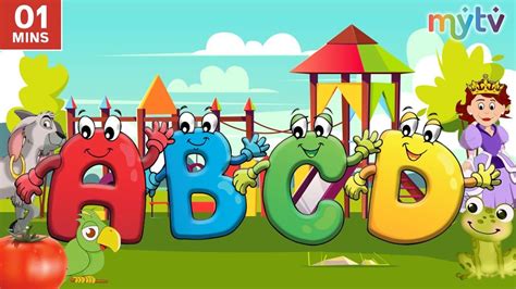 ABCD Poem | Learn Alphabets | ABC Rhyme | MyTv Kids | Learning the ...