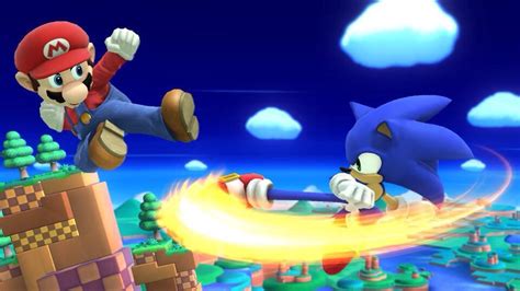 Mario vs sonic | Smash bros wii, Sonic party, Smash bros