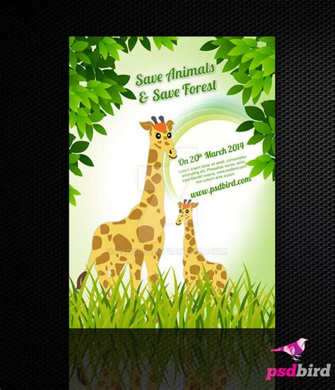 Free Save Nature and Save Forest Flyer PSD by psdbird on DeviantArt