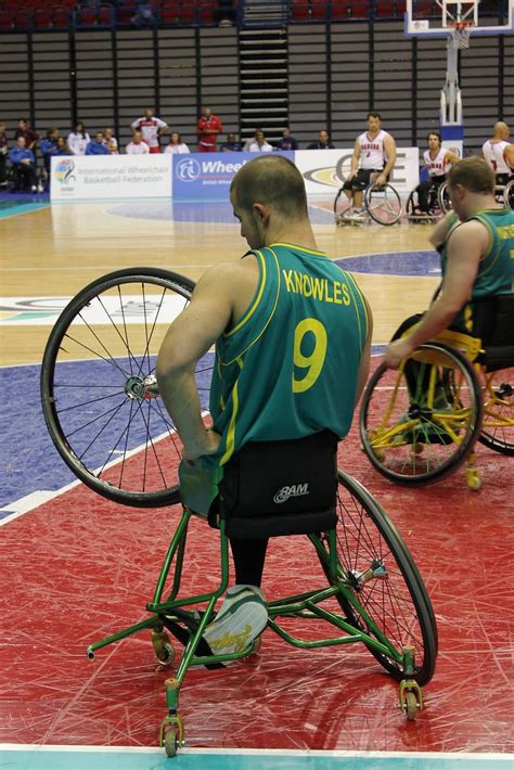 Picture: Australian number 9 Tristan Knowles swaps a wheel… | Flickr
