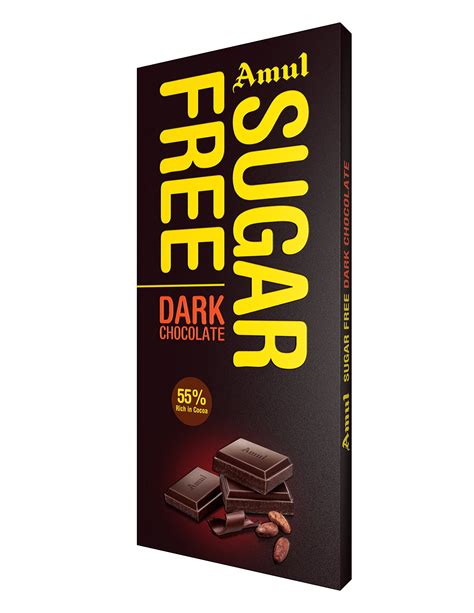 Buy Amul Sugar Free Dark Chocolate, 150 g Online at desertcartUAE