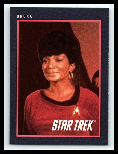 TRADING CARDS STAR Trek 1991 25th Anniversary Card # 127 Uhura $0.99 - PicClick