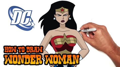 How to Draw Wonder Woman | DC Comics - YouTube