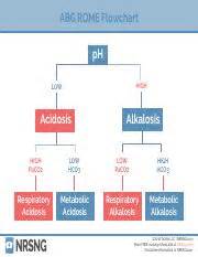 ABG ROME Flowchart - ABG ROME | Course Hero