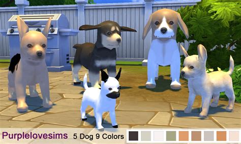 Sims 4 CC's - The Best: Decoration Dog by purplelovesims