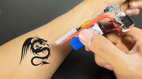 How To Make Tattoo Machine at Home - Very Easy and Simple (Homemade Tattoo Gun with DC Motor ...