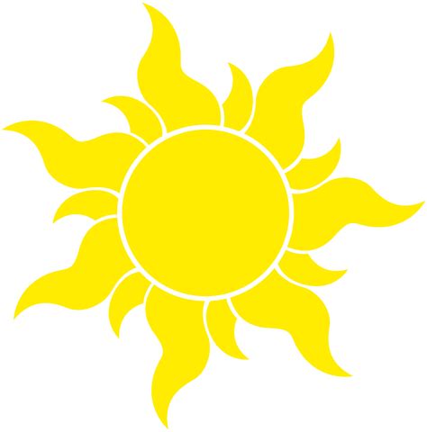 Tangled Sun Symbol drawing free image download