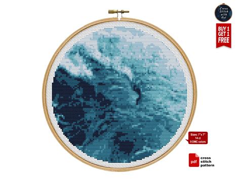 Sea Cross Stitch Pattern. Nautical Cross Stitch PDF. Ocean | Etsy