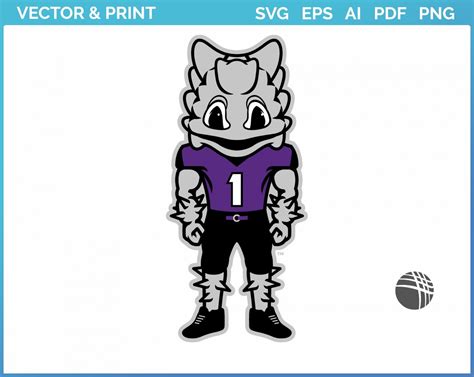 TCU Horned Frogs - Mascot Logo (2016) - College Sports Vector SVG Logo ...