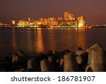 Night skyscrapers with lights in Mumbai, India image - Free stock photo - Public Domain photo ...