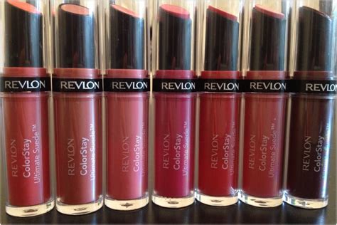 All Revlon Color Stay Ultimate Suede Lipstick Review, Shades, Swatches ...